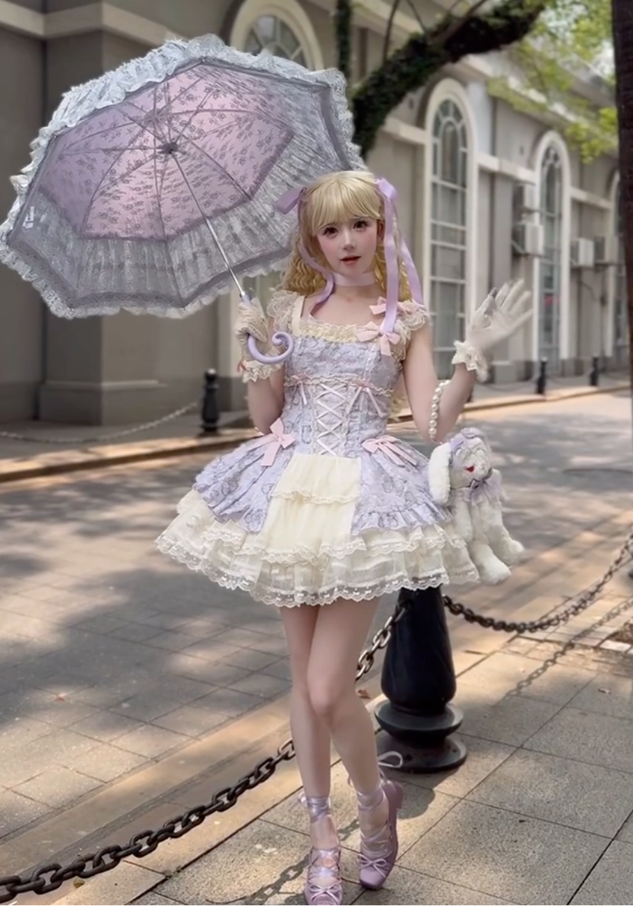 Pastel Lavander Ballerina Dream Dress