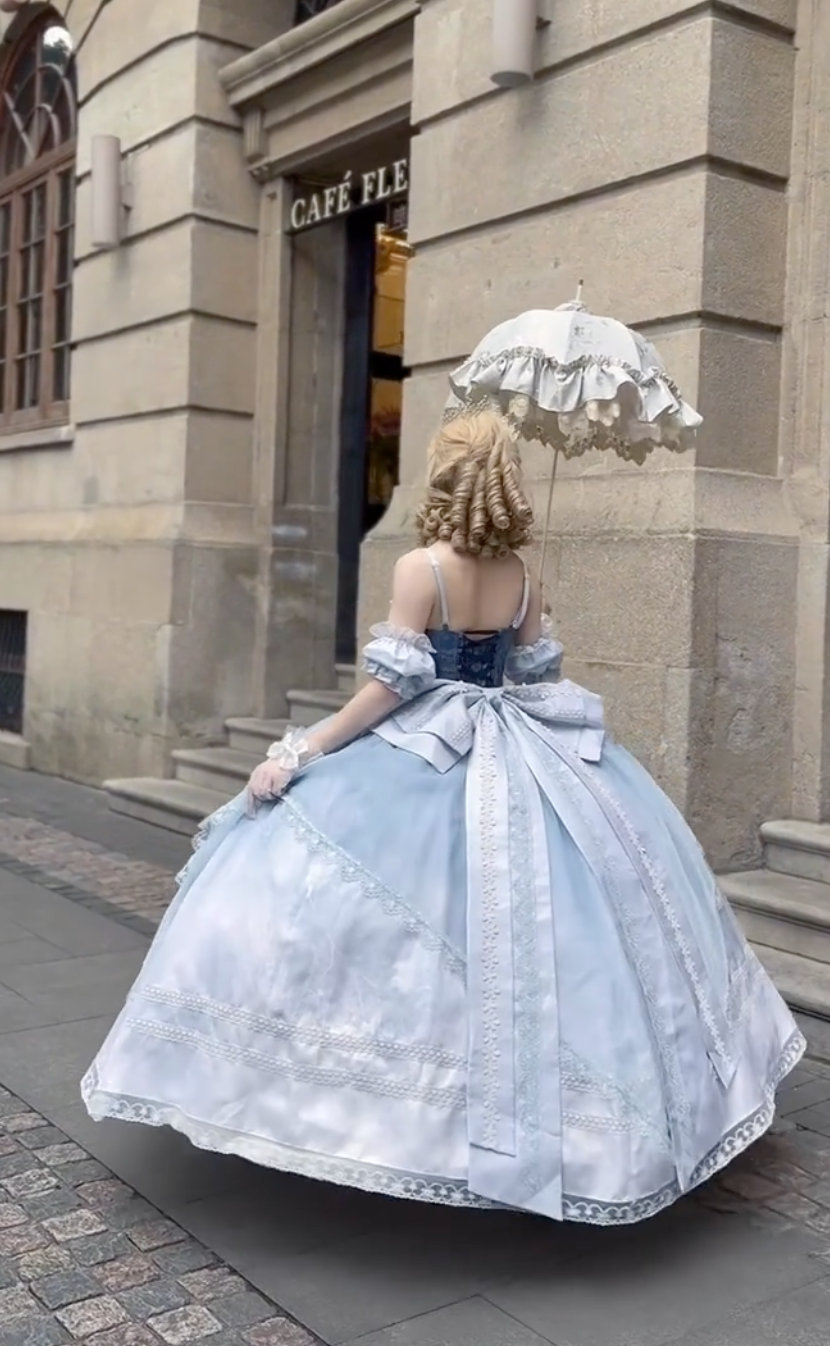 Back view of Celeste Waltz Dress