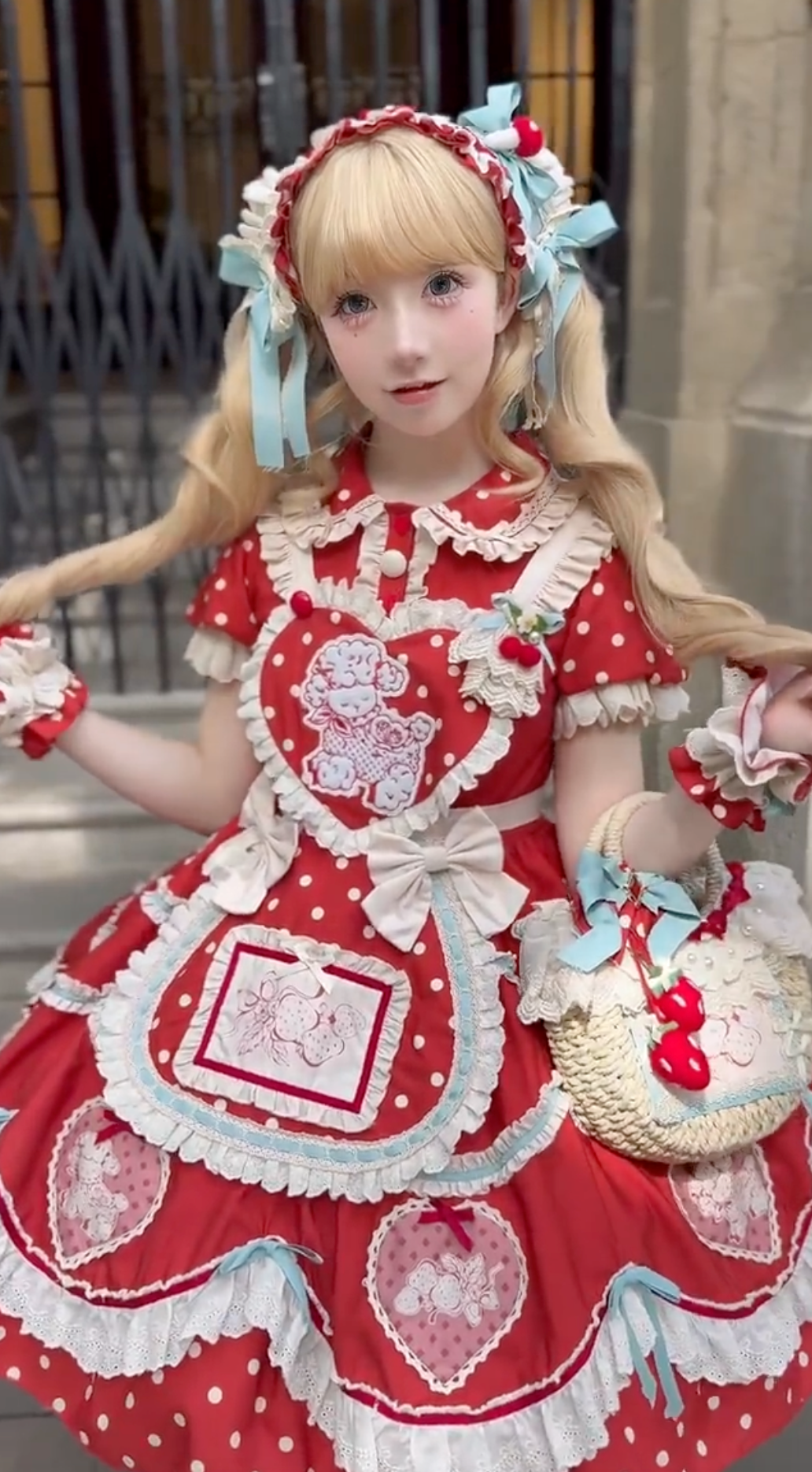 Cherry Sweetheart Cottage OP (Red)