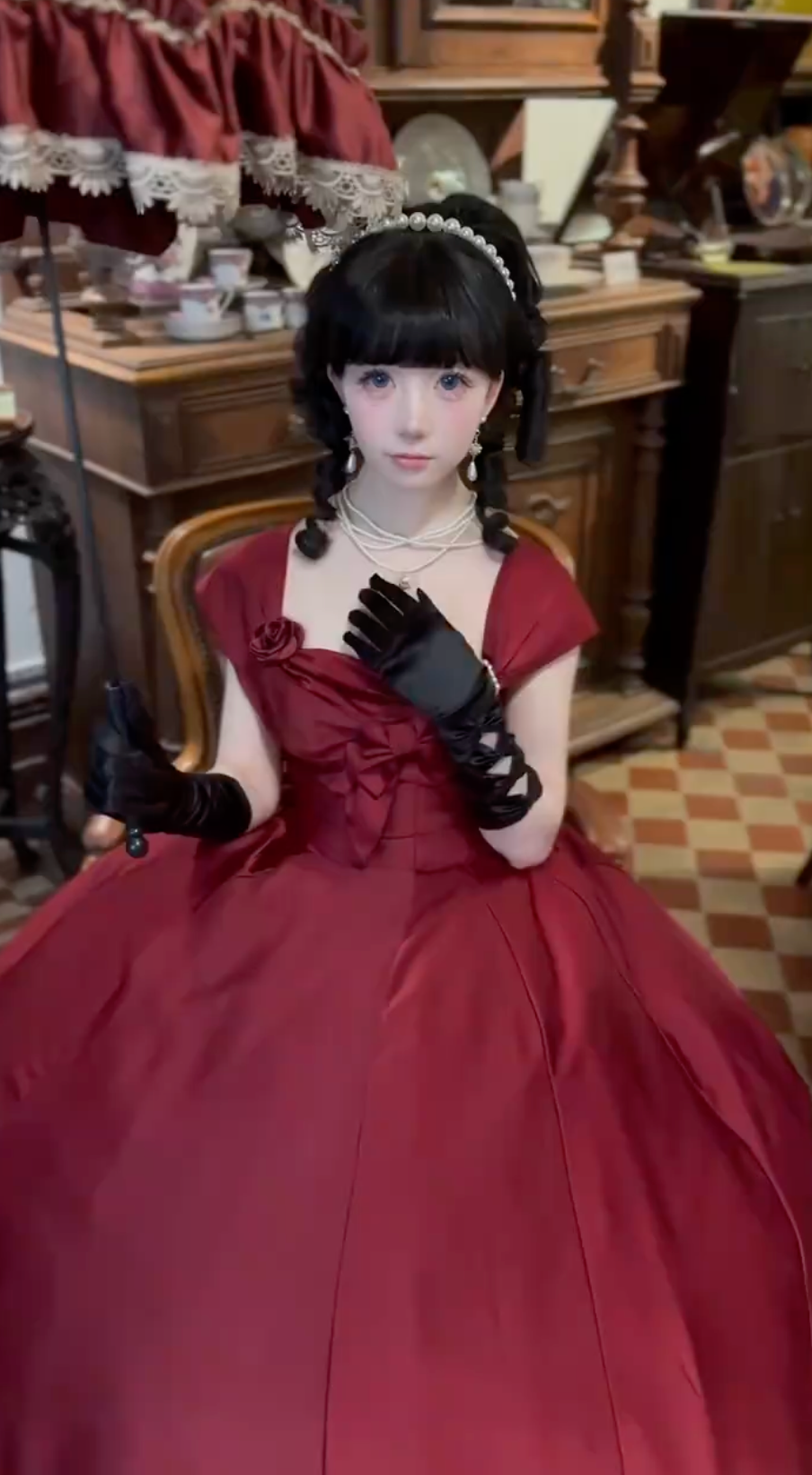 Crimson Rosette Princess OP