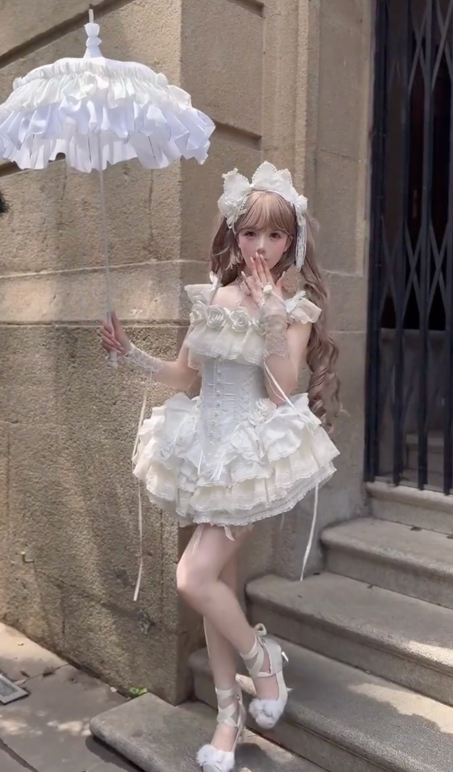 Ivory Rose Whisper Doll OP