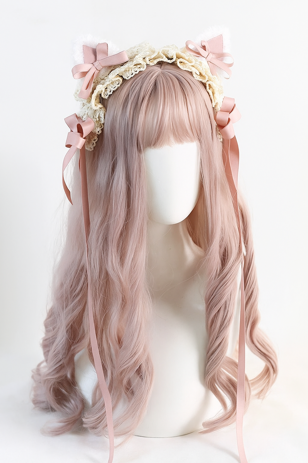 Sweet Lace Cat Ear Headband