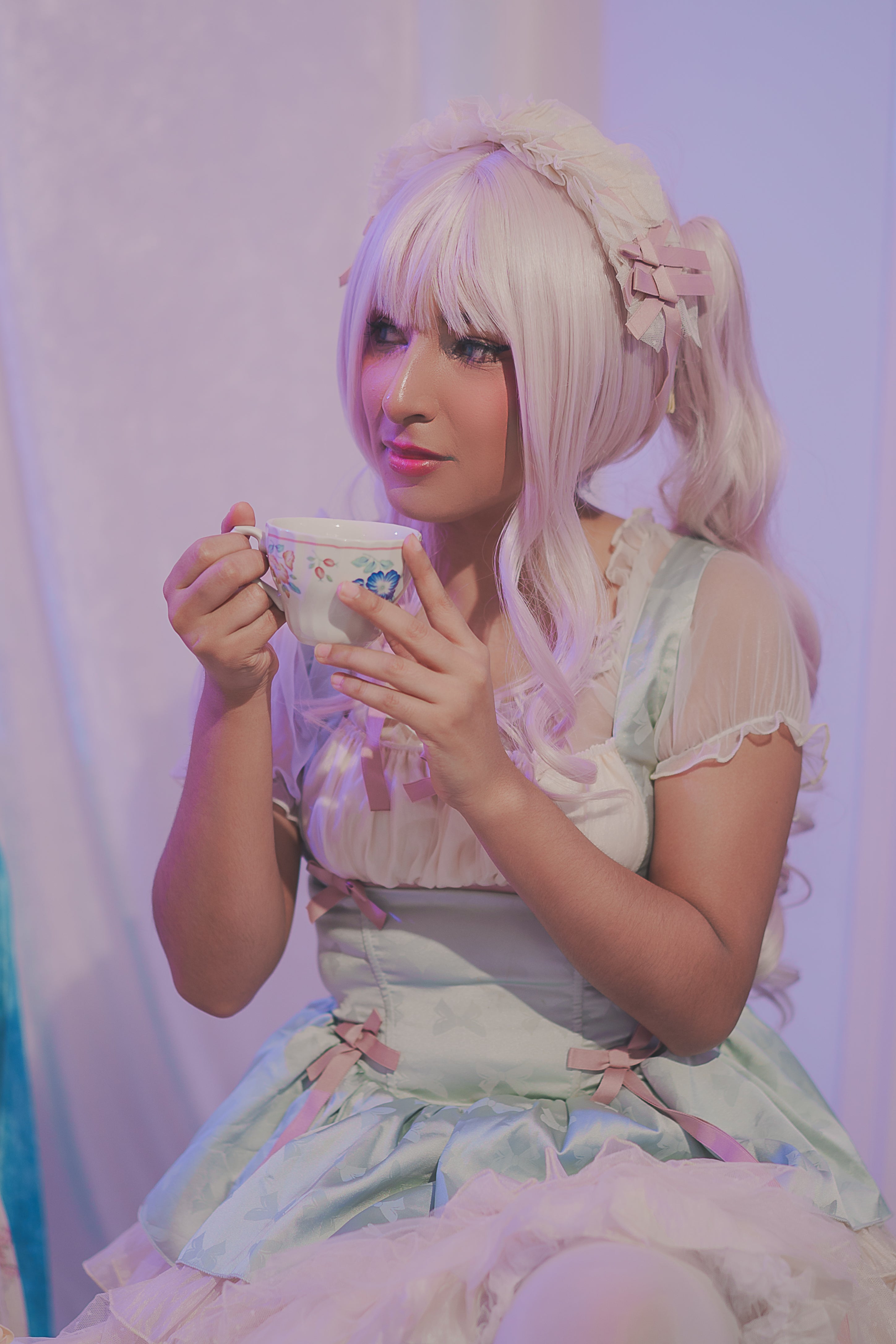 Sugar Blossom Princess Wig (Pastel Pink)