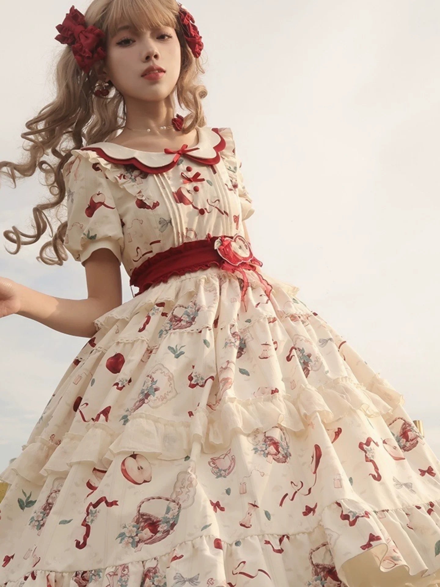 Apple Tea Party Lolita Dress