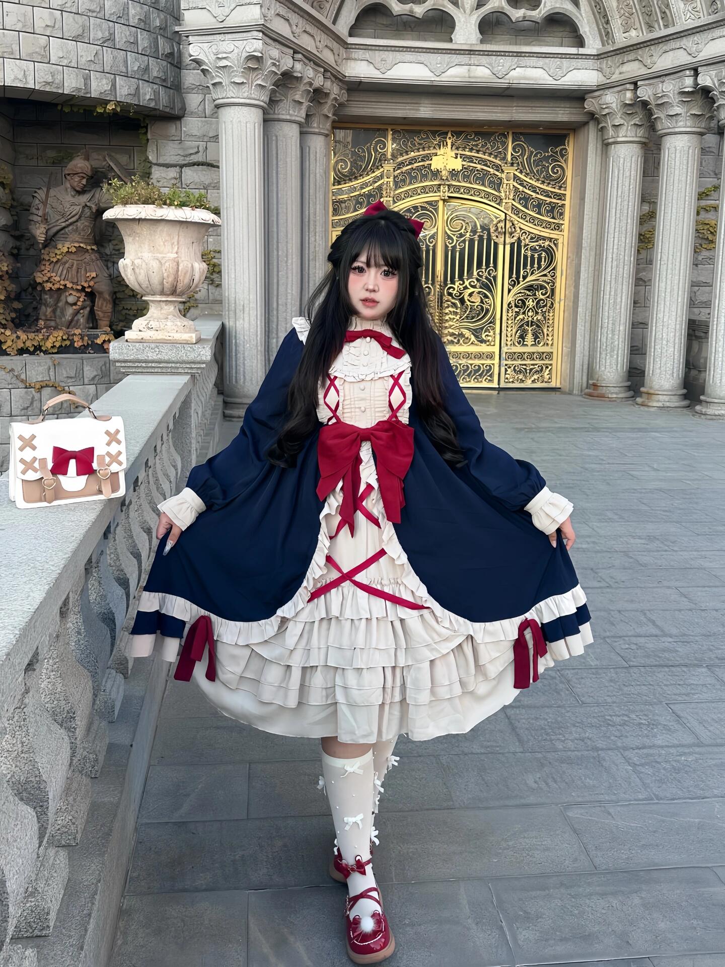 Royal Ribbon Rhapsody Lolita Dress