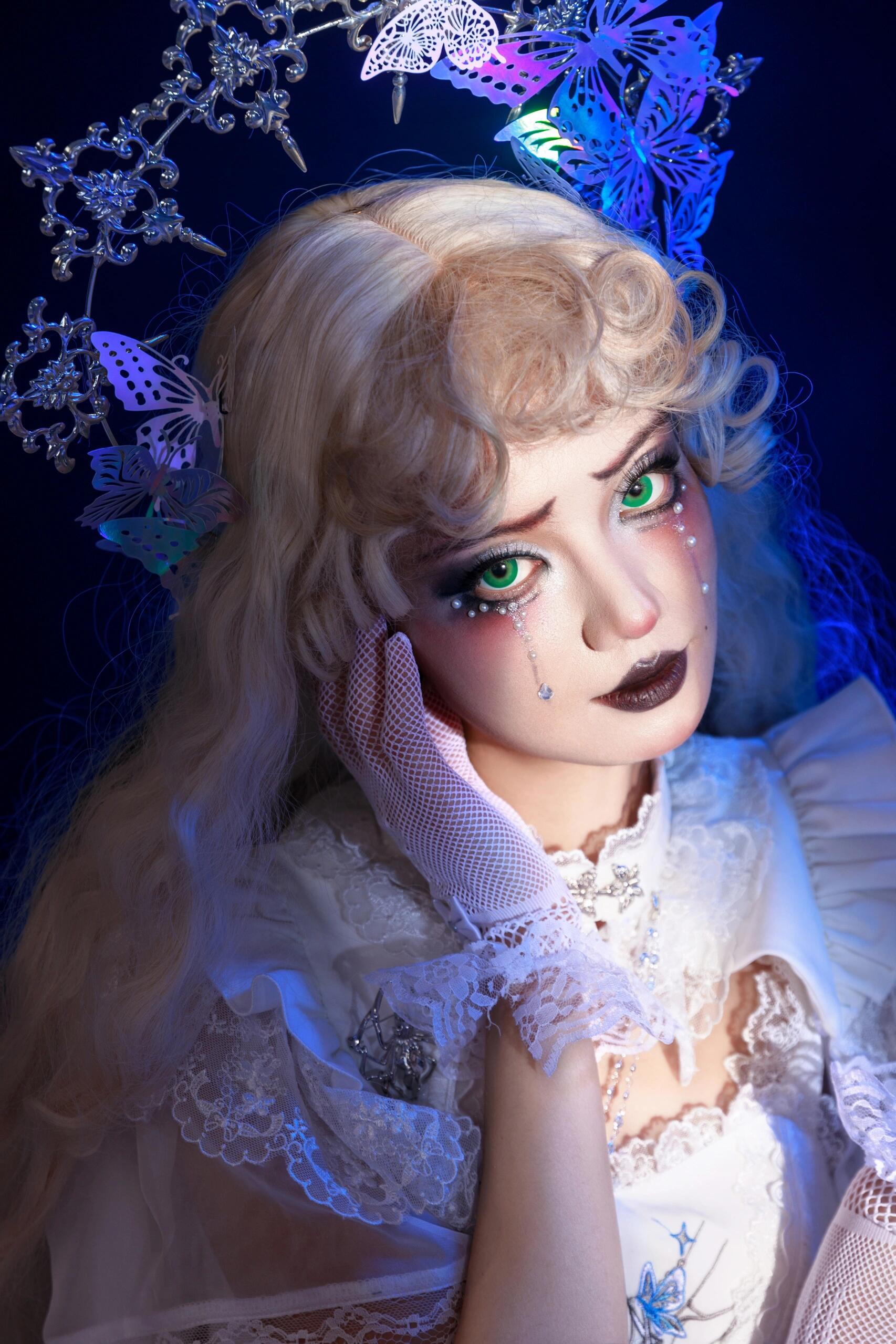 Ethereal Butterfly Reverie Dress