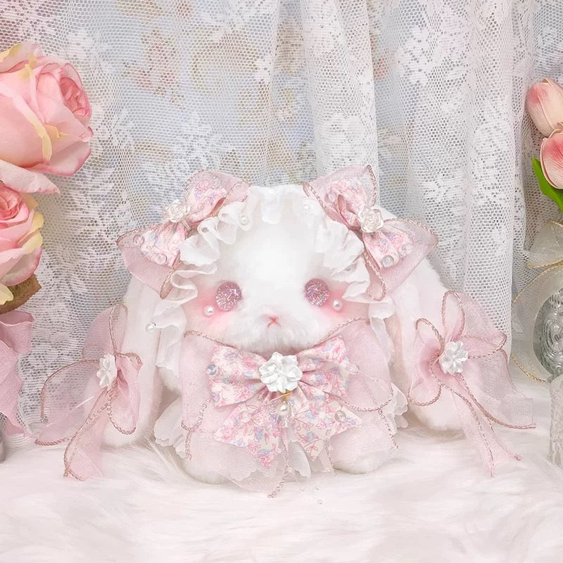Pink Lolita Bunny Plush Handbag