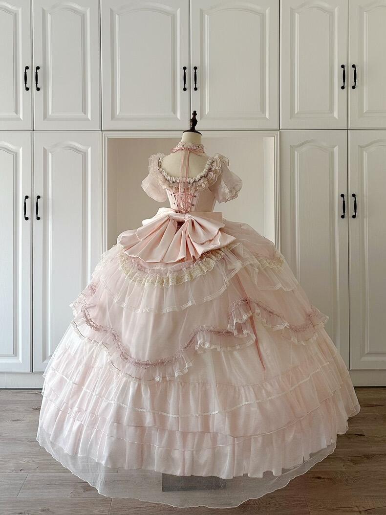 Back view of the Lolita dress