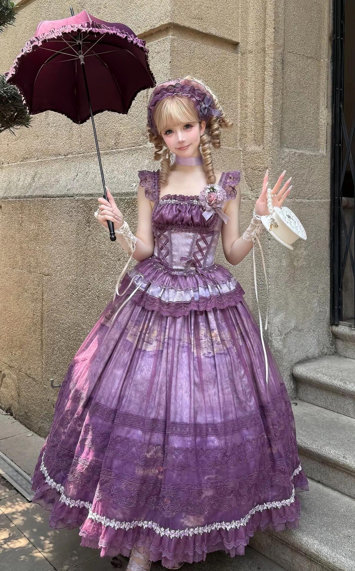 Shop Purple Garden Fairy Dress | Dreamy Lolita Fashion Shop Purple Garden Fairy Dress | Dreamy Lolita Fashion