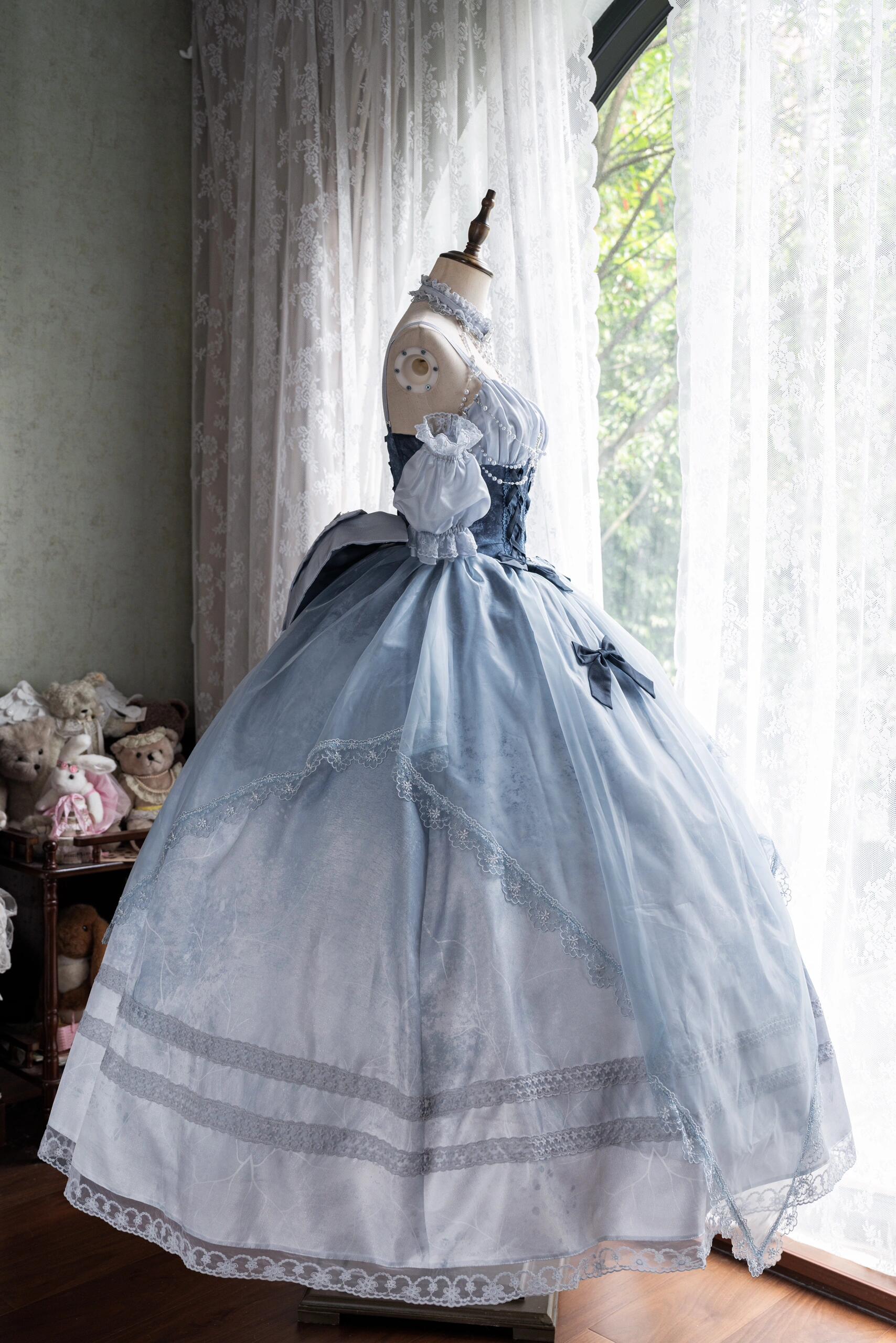 Side view Celeste Waltz Dress