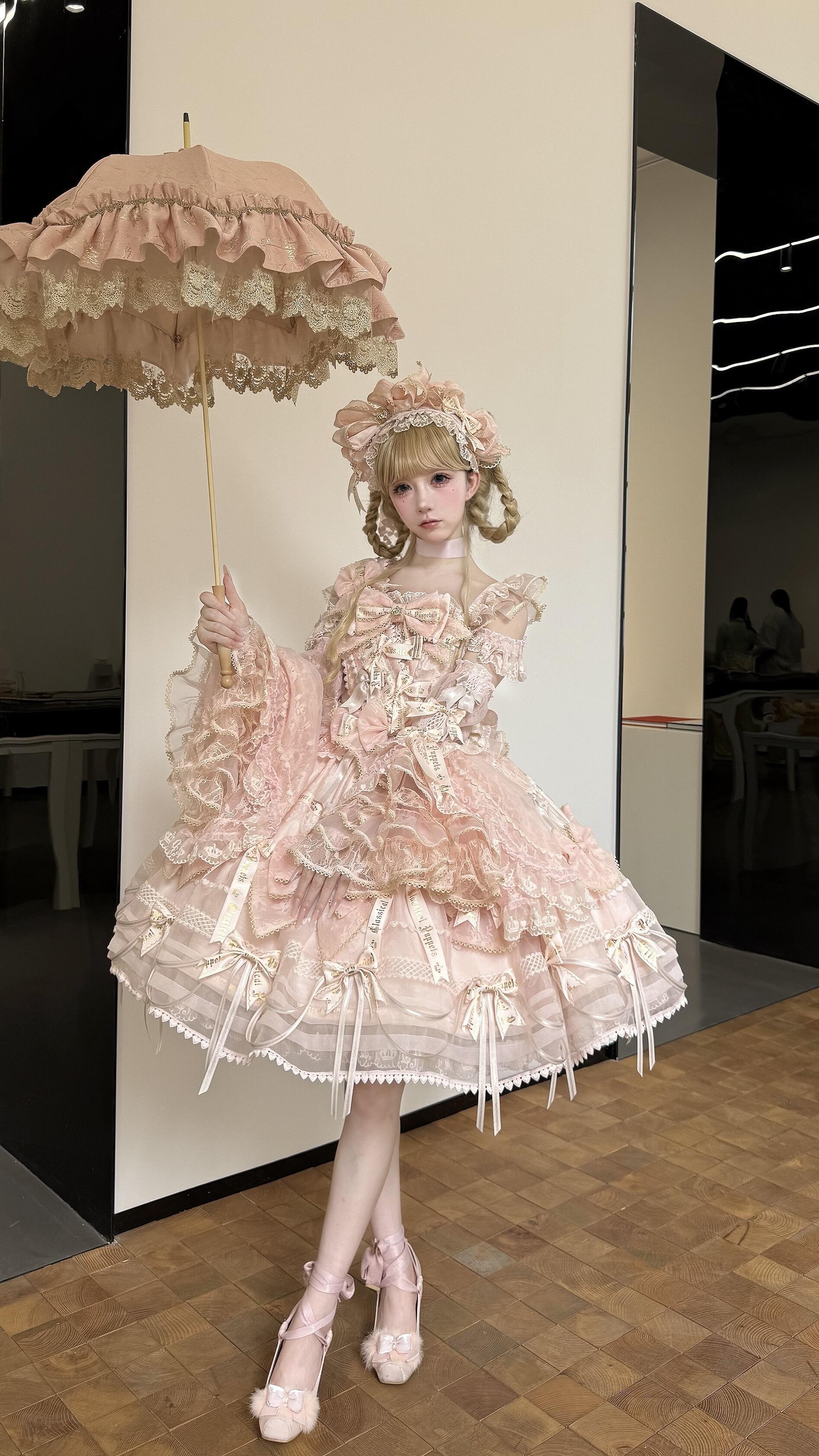 Pastel Pink Sweet Bow Lolita Dress