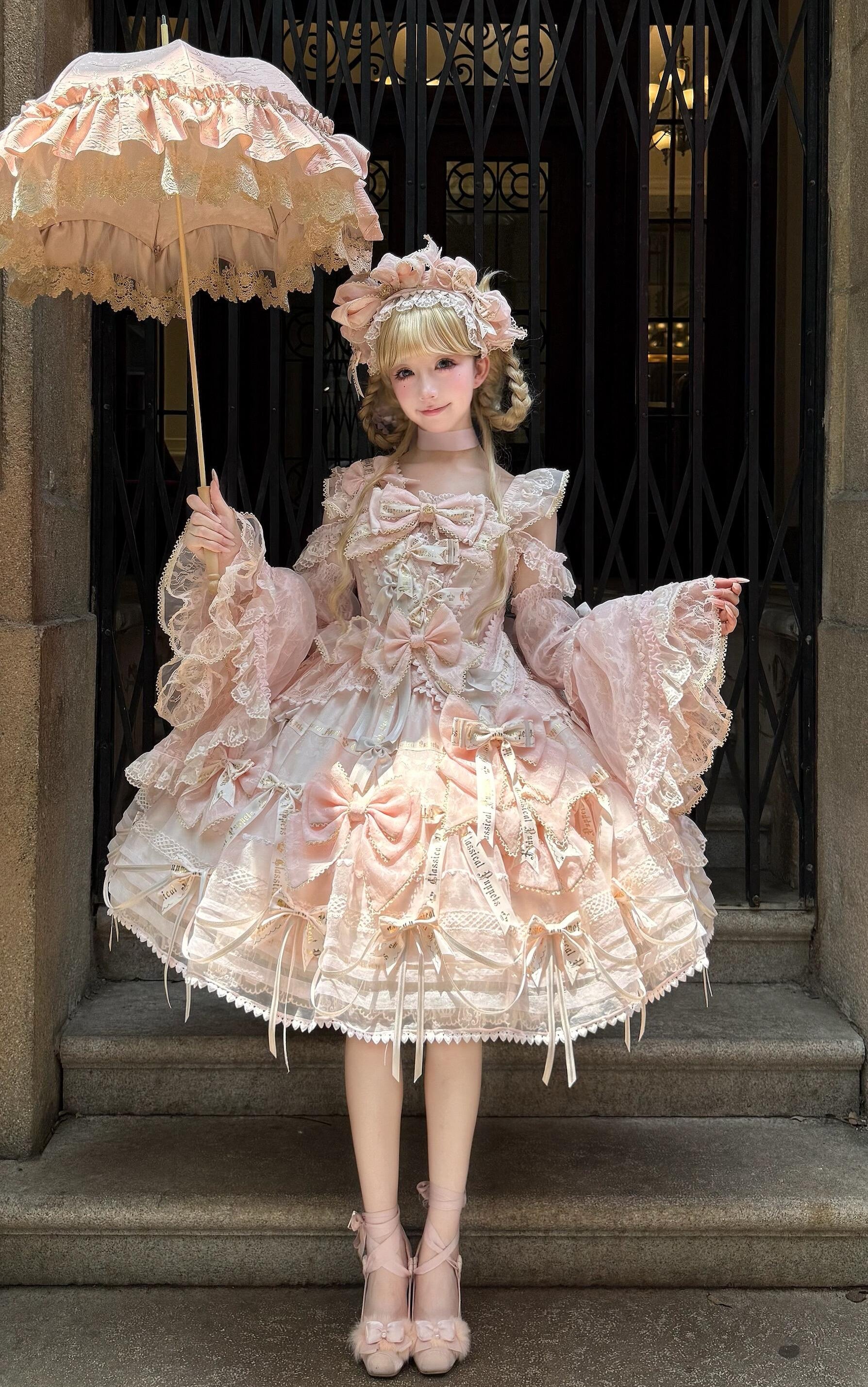 Pastel Pink Sweet Bow Lolita Dress