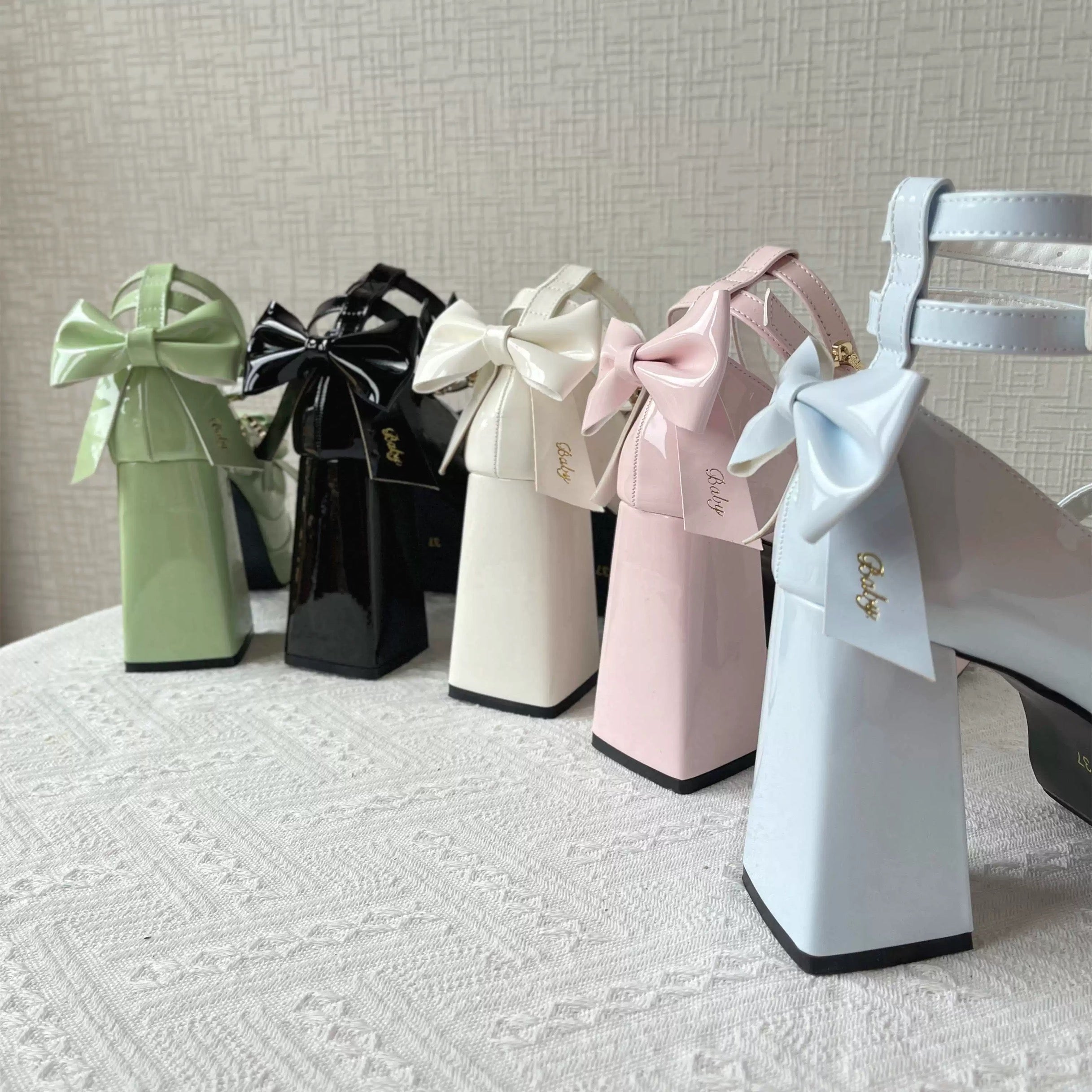 Lolita Shoes Heavenly Bow Heels
