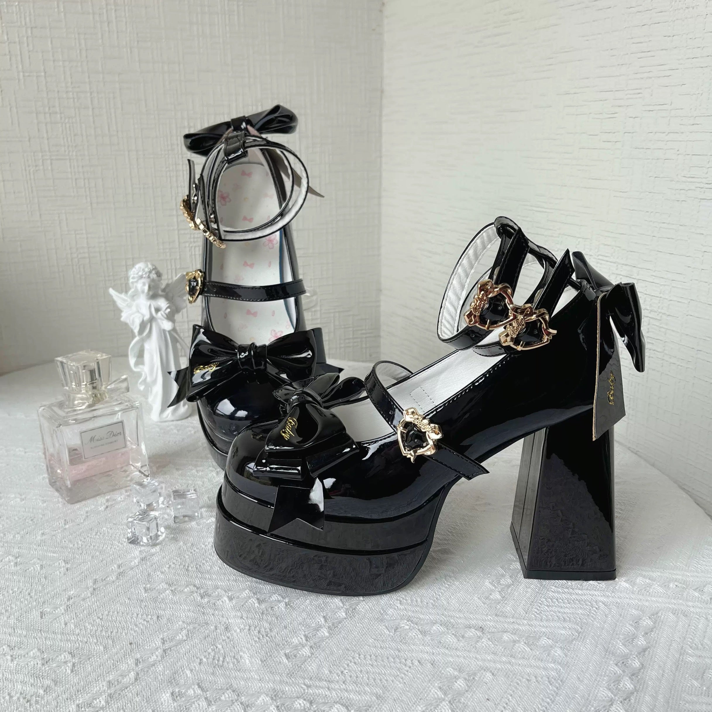 Lolita Shoes Heavenly Bow Heels