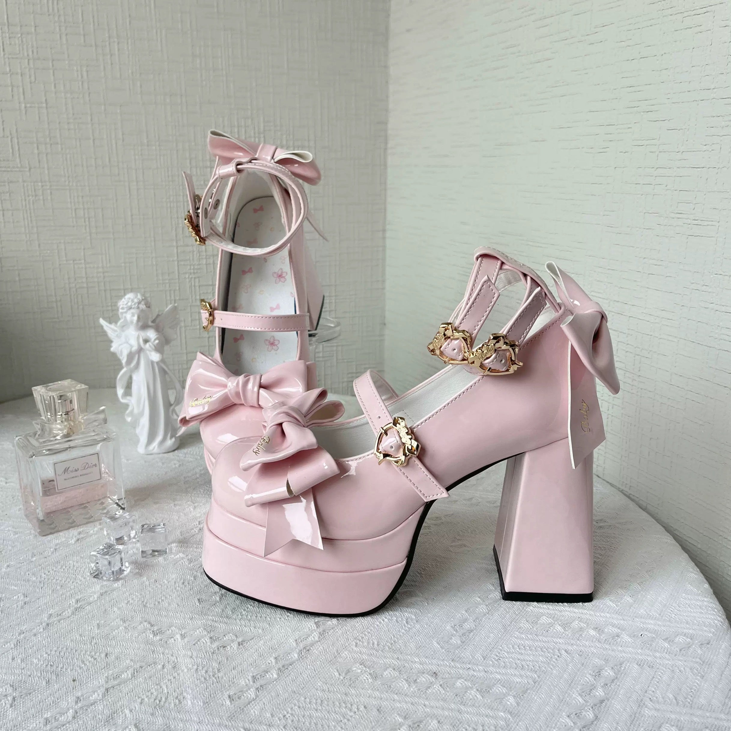 Lolita Shoes Heavenly Bow Heels