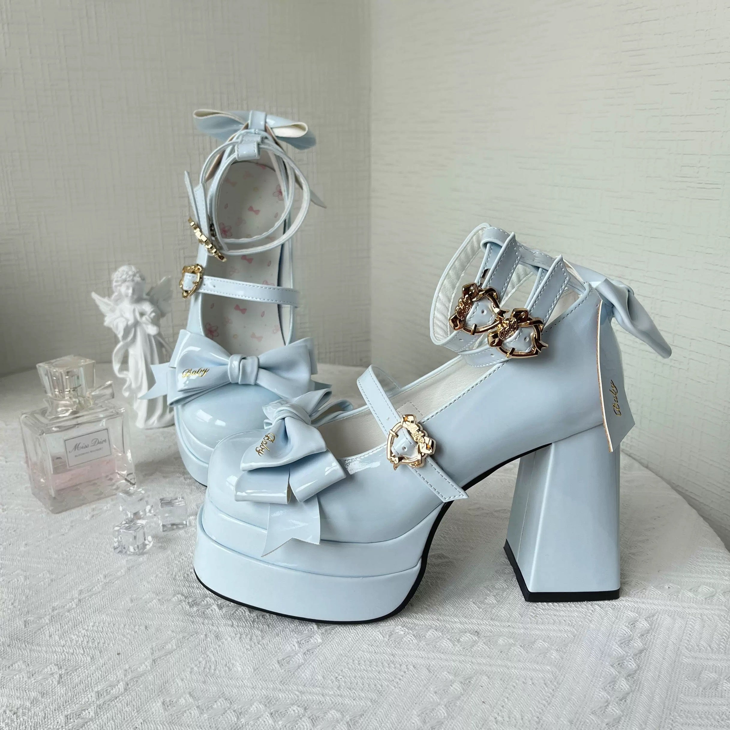 Lolita Shoes Heavenly Bow Heels