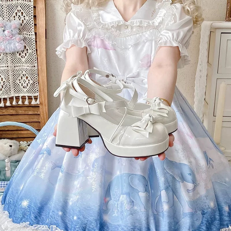 Marshmallow Melody Sweet Lolita Heels