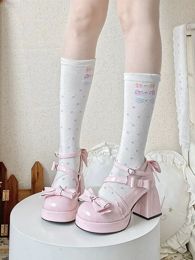 Marshmallow Melody Sweet Lolita Heels