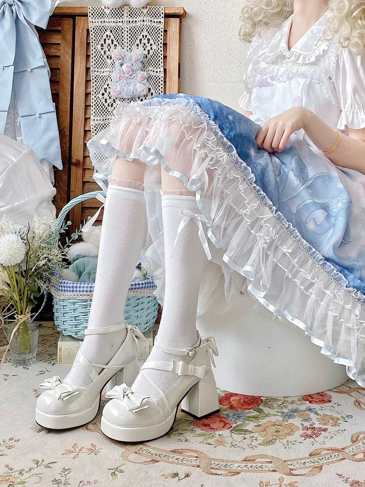 Marshmallow Melody Sweet Lolita Heels