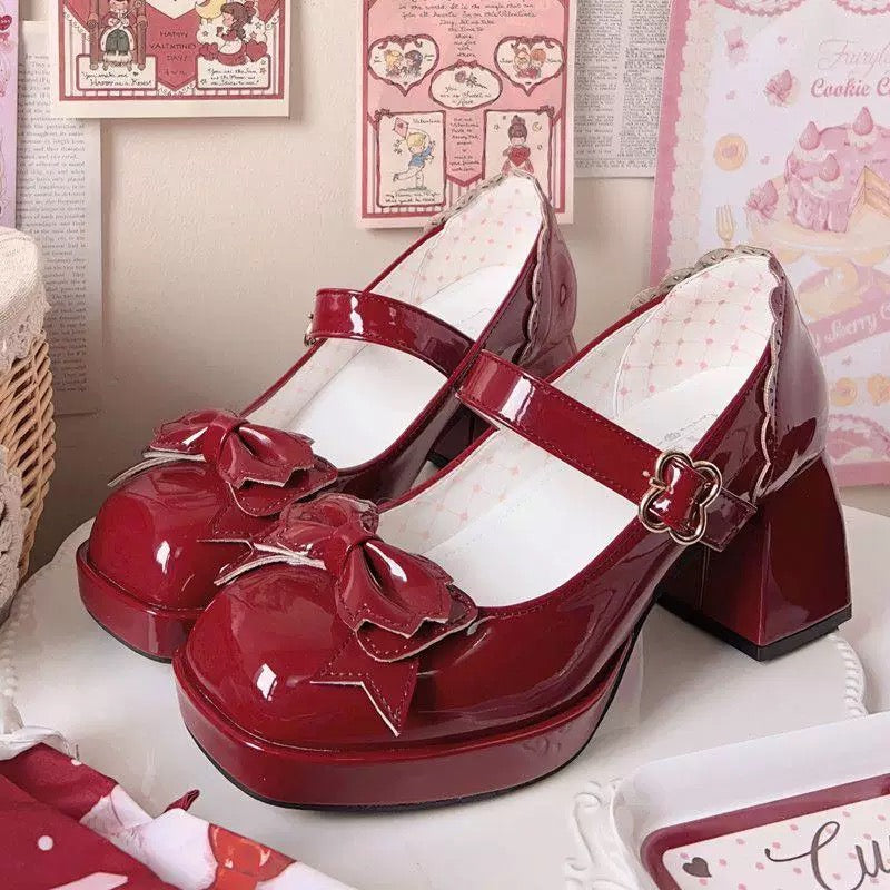 Starry Whimsy Mary Janes Lolita Shoes