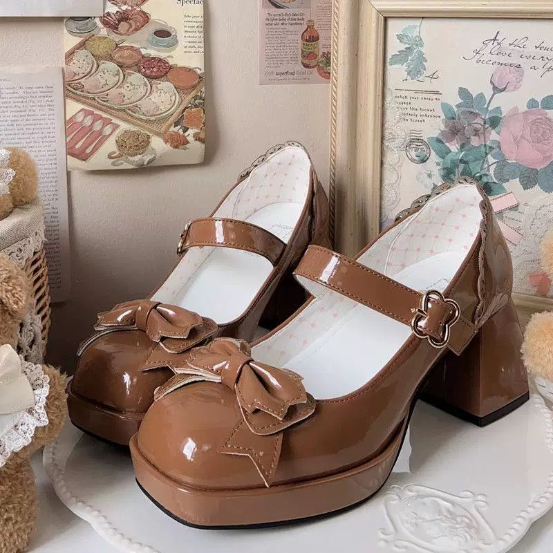 Starry Whimsy Mary Janes Lolita Shoes