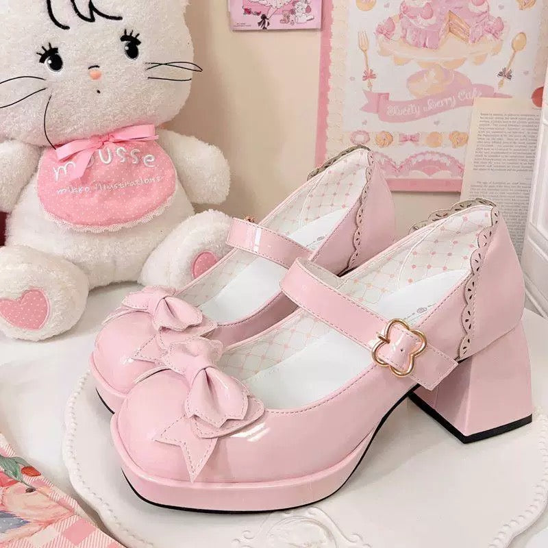 Starry Whimsy Mary Janes Lolita Shoes