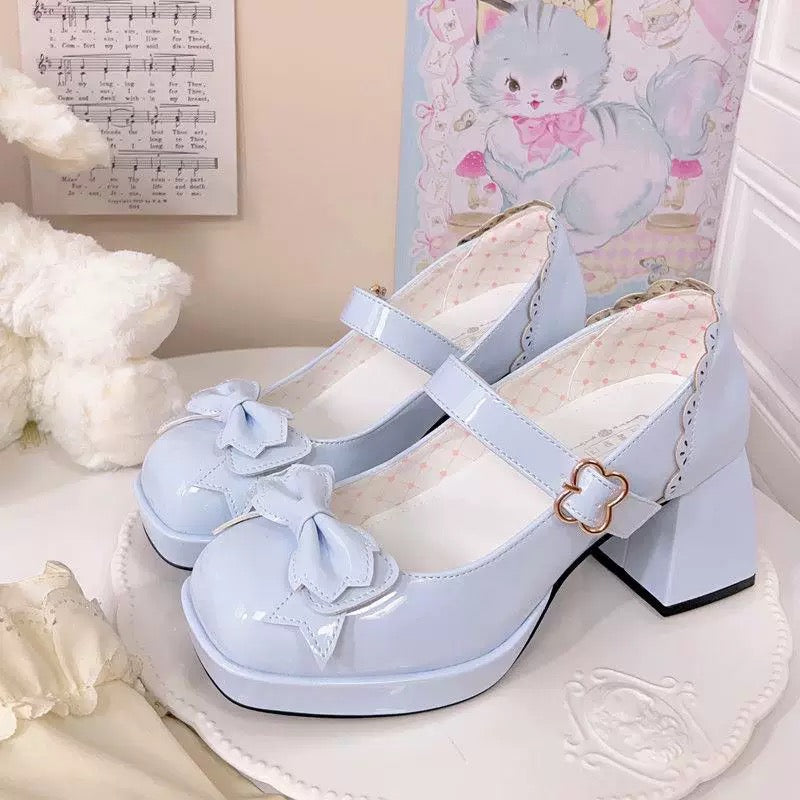 Starry Whimsy Mary Janes Lolita Shoes