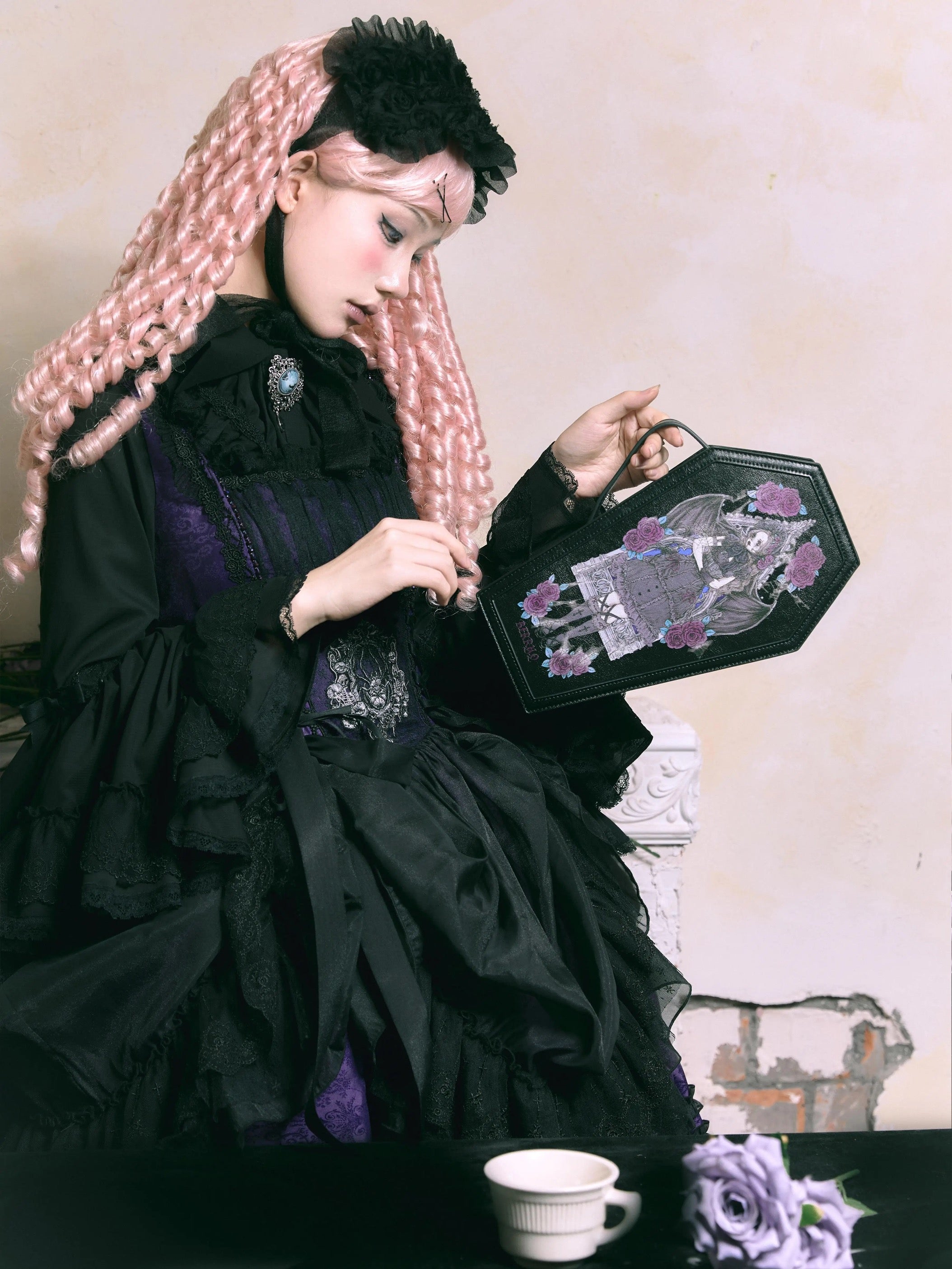 Gothic Coffin Lolita Bag