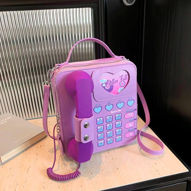 Kawaii Retro Telephone Bag