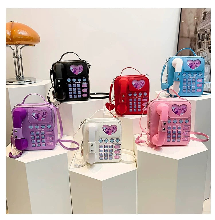 Kawaii Retro Telephone Bag