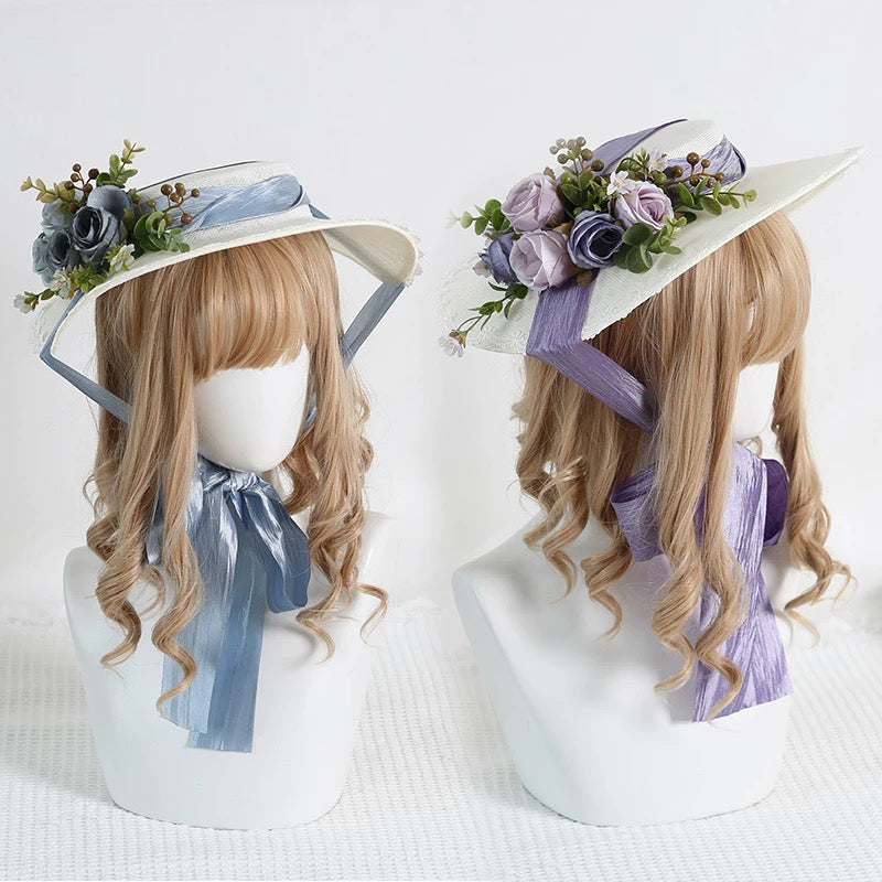 Victorian Garden Floral Bonnet