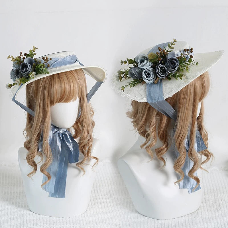 Victorian Garden Floral Bonnet