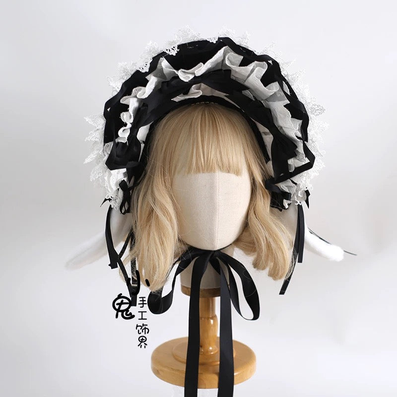 Bunny Dream Lace Bonnet