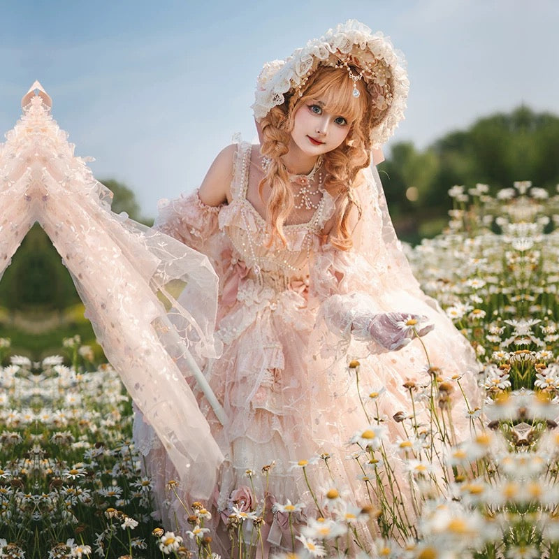 Rococo Style with lace detailing