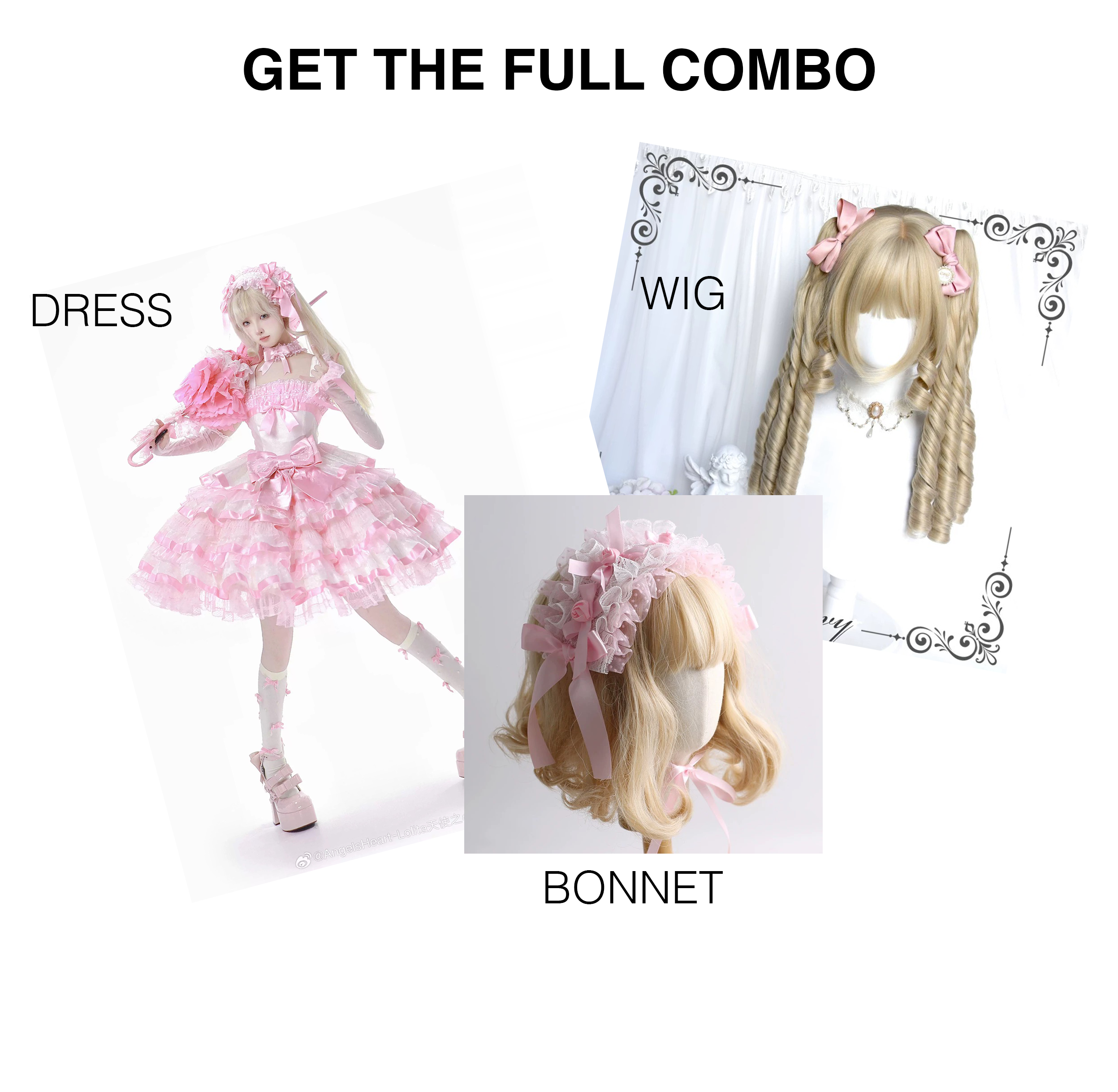 Charming Lolita Dress with Ruffled Blouse and Sweet Details in Pink