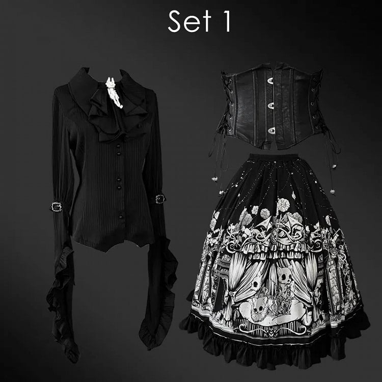 Macabre Masquerade Gothic Lolita Sets