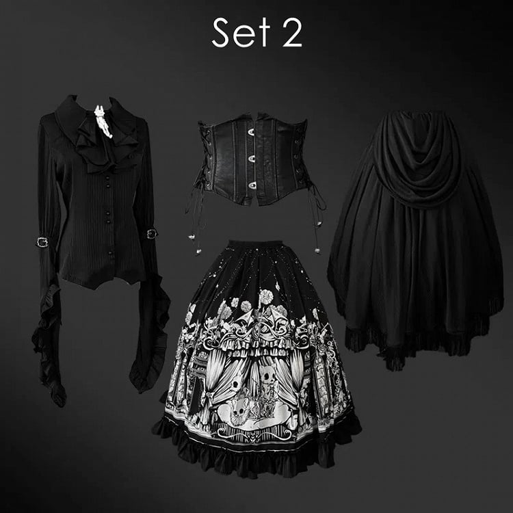 Macabre Masquerade Gothic Lolita Sets