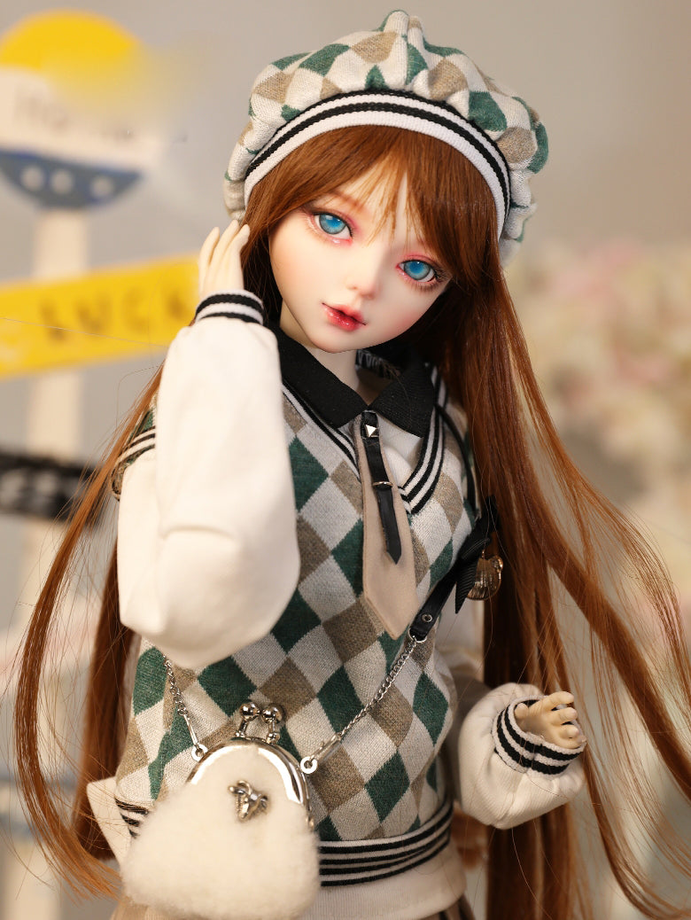 Luna Doll showcasing her delicate features
