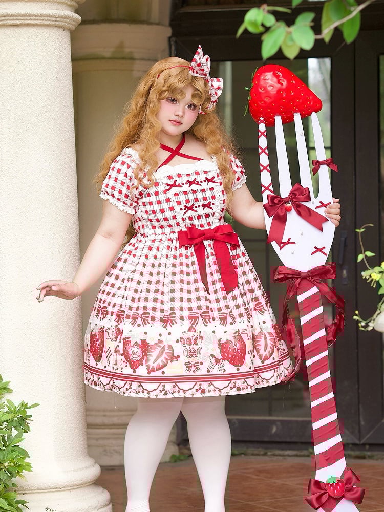 Strawberry Picnic Lolita Dress