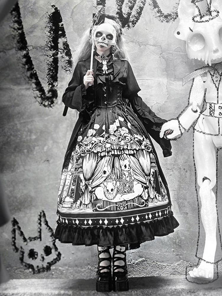 Macabre Masquerade Gothic Lolita Sets