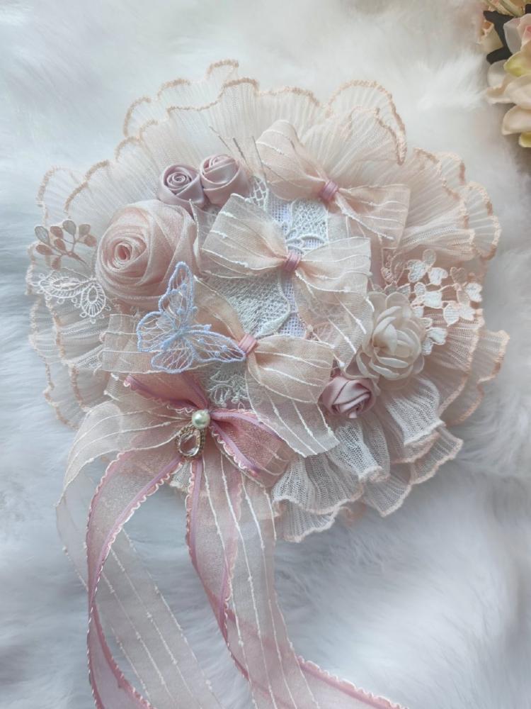 In Stock Sunset Scene High Waist Bowknot Details Long Sleeves Hime One Piece Full Set