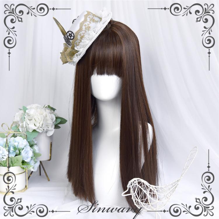 Love and Four Mid-length Straight Synthetic Wig