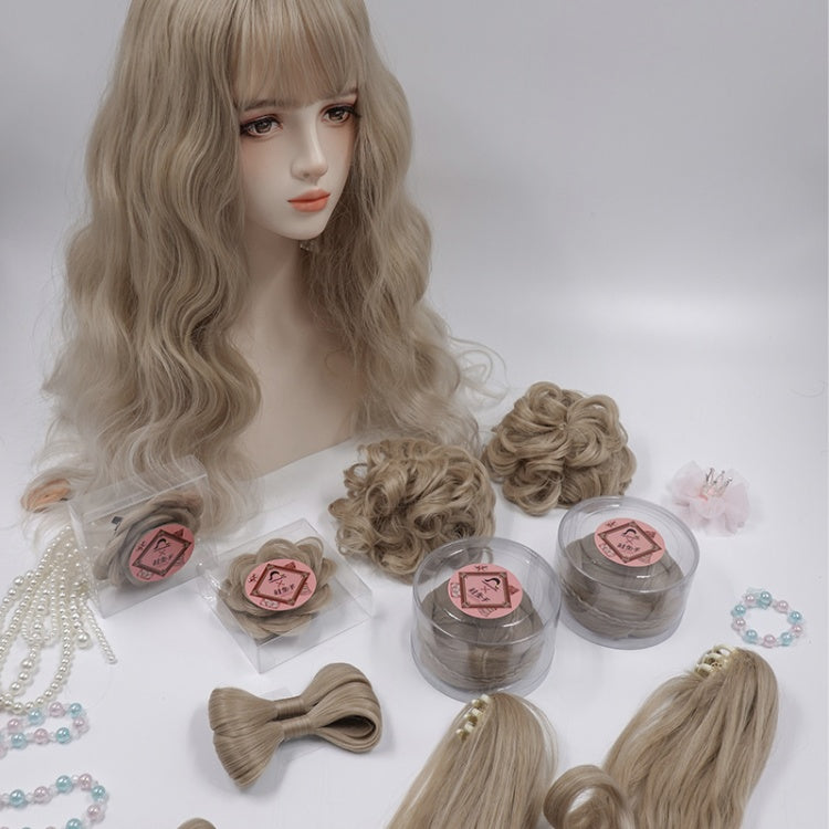 Waist Length Curly Lolita Wig and Accessories Set