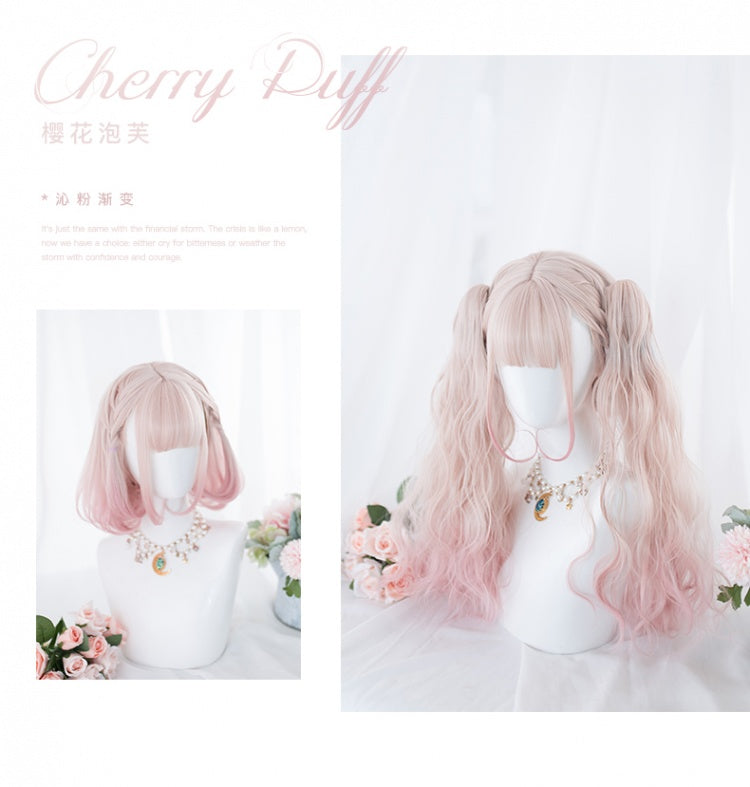 Long Double Ponytail Curly Synthetic Wig