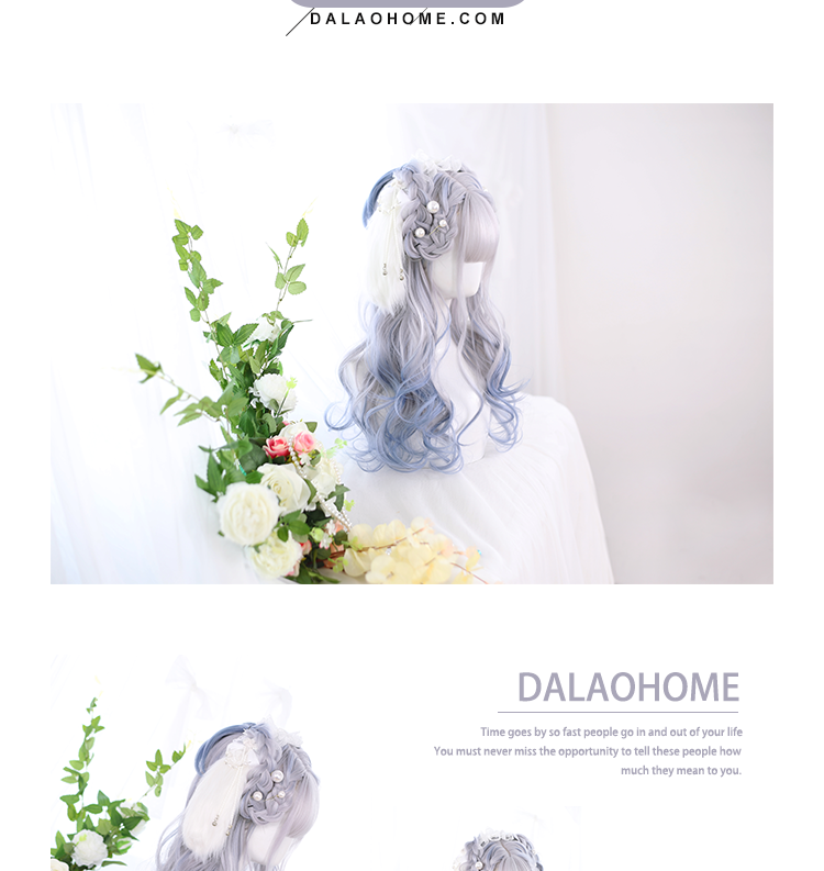 Irregular Long Curly Synthetic Wig