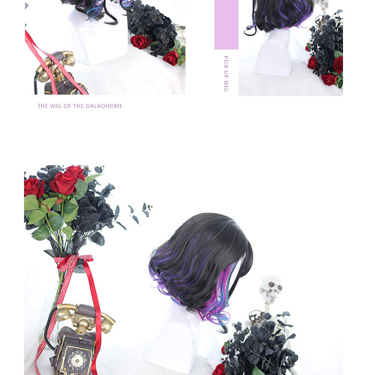 Short Micro Curly Synthetic Wig