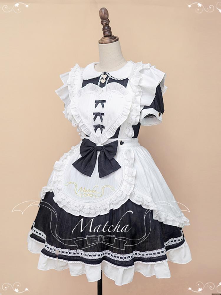 Little Bella Maid Style Dress Short Sleeves OP Full Set