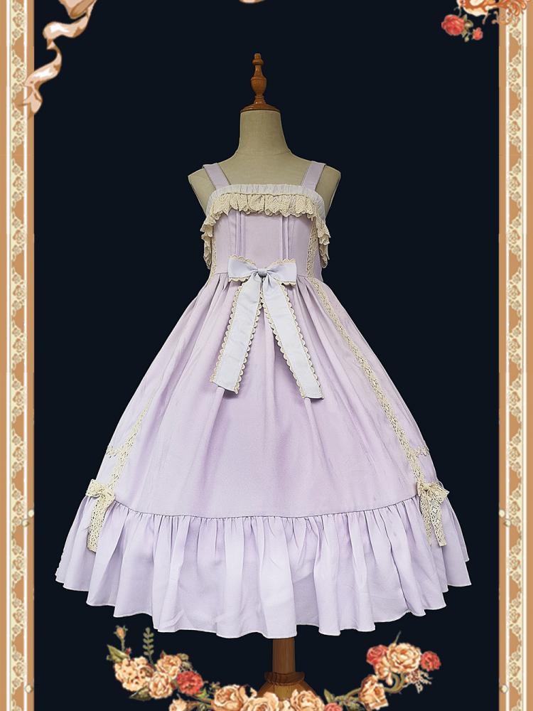 Elena's Vows Chiffon Sweet Jumper Skirt