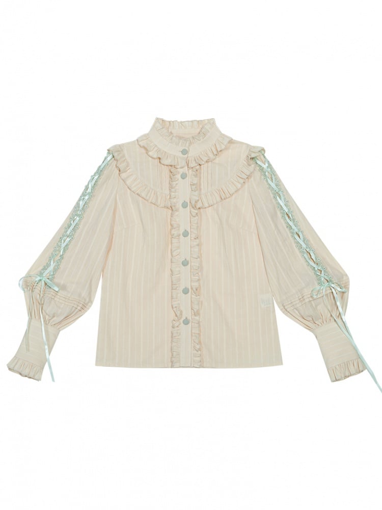 March Mulberry Country Lolita Dress Cotton JSK Set