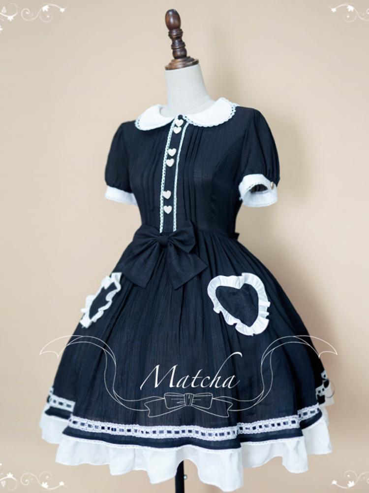 Little Bella Maid Style Dress Short Sleeves OP Full Set